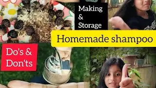 Homemade Shampoo.,!! 🙃🙃చూసినవి అన్నీ చేస్తే ఫలితం ఇలాగే ఉంటుంది...!! #mistakes #do's& don'ts #review