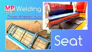 Welding A Three Wheeler Auto Seat Height and length Adjustment | Mr Mecho