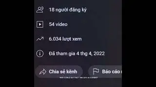 gửi @quyeno9748 tao báo cáo kênh mày rồi, nhóc ơi=D