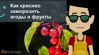 Как красиво заморозить ягоды и фрукты