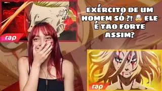 REACT 2 EM 1|Rap do Mikey - O INVENCÍVEL | Rap do Draken (Tokyo Revengers) - CUIDADO COM O DRAGÃO |