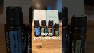 Blends de Óleos Essenciais #aromaterapia #oleosessenciaisdoterra #cronogramacapilar