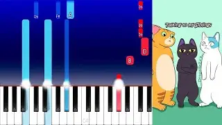Talking to my siblings vs talking to my crush (Piano Tutorial)
