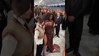 Billie Eilish & Ciara Take A Quick Pic At SAG 2024