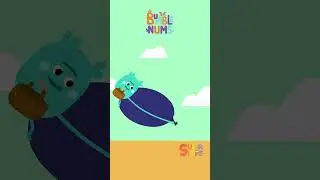 Ballooning blueberries? Bring it on!  #bumblenums #shorts #supersimpletv