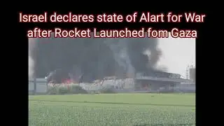 Live Rocketshot on Isreal from Gaza 2023@-RoyalZ-tv