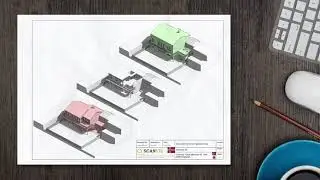 Дом в Норвегии 428м2. Реконструкция в REVIT (ЭП).