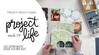 2023 Project Life Process // Week 19 Seek Story Kit