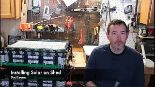 Shed Roof Solar Install