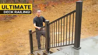 Installing the BEST Aluminum Railing for a Concrete Porch