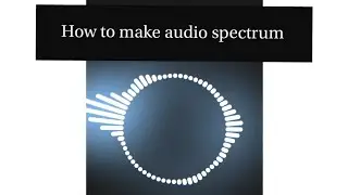 How to make audio spectrum on android | How to make audio waves effect | Mera Wala Gyaan | spectrum