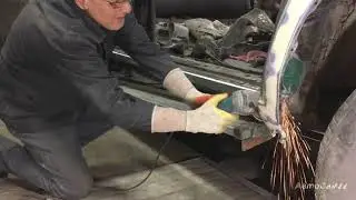 Замена порогов Nissan Datsun
