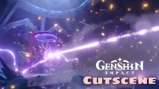 Cutscene | Archon Quest 3.3 | Wanderer save Traveler and recieve Anemo Vision