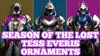 Destiny 2 - SEASON OF THE LOST - TESS EVERIS ORNAMENTS SET