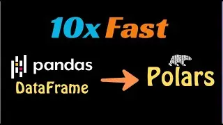Supercharge Your Data Analysis with Polars 🚀: Speed Up Pandas DataFrame by 10x!