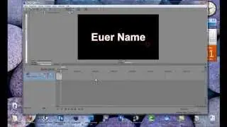 [Sony Vegas] Einfaches Intro Tuturial