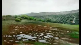 Time-lapse-Oil paintings by the artist Durar Bacri