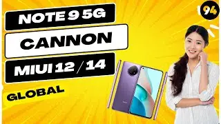 Redmi Note9 5G Cannon _MIUI 12.5.2 Global All Error Fix Firmware 100% Tested