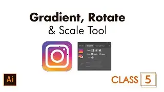 Gradient in adobe illustrator #gradient #go4graphics