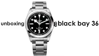 unboxing - Tudor Black Bay 36