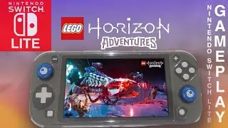 Lego Horizon Adventures Nintendo Switch Lite Gameplay