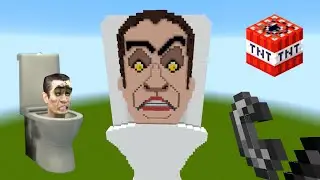 TNT Gman experiment in Minecraft