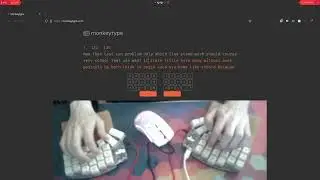 Split Keyboard Typing Test