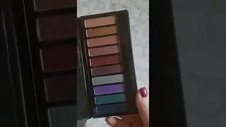 Мои тени для век! Палетки и однушки! Новые кисти для век)))