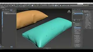 Create a Pillow 3DS Max