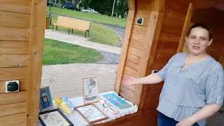 Анна Богданова и ее выставка произведений по творчеству А.С.Пушкина  - Тихвин 6 июня 2024 г