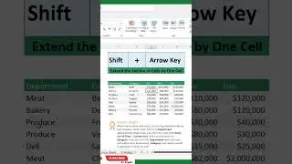 #short select cell one by one#shortvideo