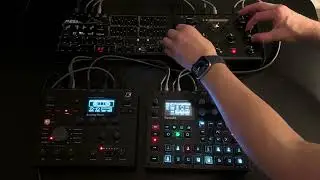 Night jam | Syntakt | MEGAfm | Zen delay | Analog Heat +FX