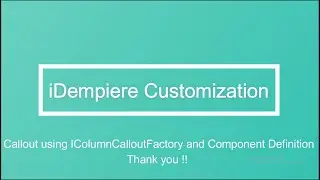 iDempiere Callout using IColumnCalloutFactory and Component Definition | Best approach | OSGI Plugin