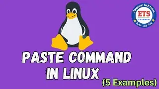 Paste Command in Linux with 5 Examples | Ubuntu Command line Tutorial