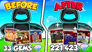 Turning A Subscribers Worst F2P Account Into A Pro In Roblox Anime Defenders