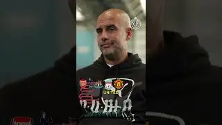 Pep expects EVERYONE to challenge City for the title. 🤣 #epl #mancity