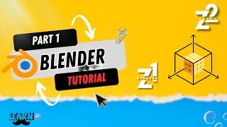 🖥️ Blender Part 1: Master Basic Navigation & Viewport Control in Minutes! ⏱️#z1renders