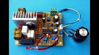 Новый мощный регулятор на TDA1085. New powerful regulator  on TDA1085.