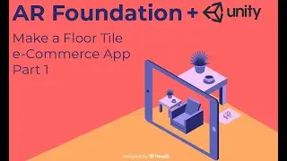 Unity AR Foundation Tutorial : Make a tile e-Commerce App - Part 1