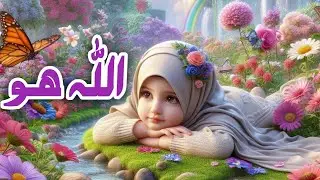 ALLAH HO ALLAH HO Lori | Urdu Rhymes For Kids  | Islamic Kids Lullabies |