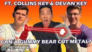 Gummy Bears Can Cut Through Metal?! | Impossible Science