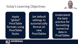K2's Best Practices For Formatting Excel PivotTables