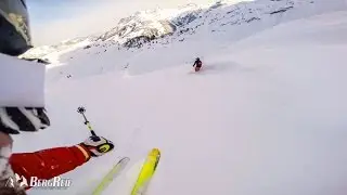 Freeskiing and Deep Powder Skiing Engelberg 2015 | GoPro HERO 4 SlowMo