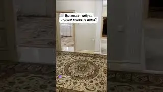 МОЛНИЯ ДОМА! Шок! #молния #молния_маквин