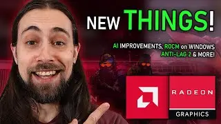 AMD Adrenalin 24.6.1 Drivers | ROCm for Windows, AI Improvements, Anti-Lag 2 & More!