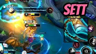 SETT WILD RIFT - HULLBREAKER - SETT BUILD RUNES