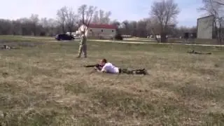 Fire Team drills at MWM OCS prep weekend