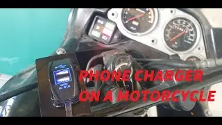 How To Install A Phone Charger On A Motorcycle! Do It The Right Way. Aprilia Pegaso 650