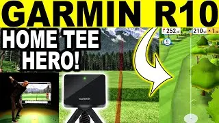 Garmin R10 - Golf Simulator Software Review (Playing Home Tee Hero) ⛳