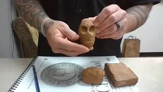 SMITTY'S STUDIO ART MODELING CLAY SCULPTURE DEMO #1